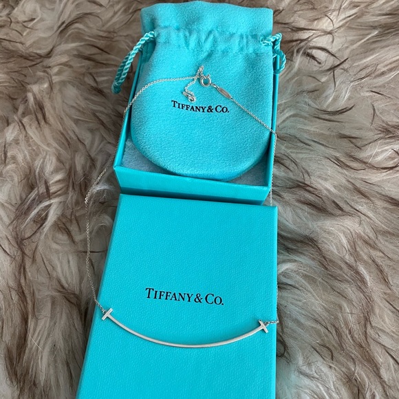 Tiffany & Co Tiffany T Smile Pendant NIB